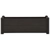 Garden Raised Bed PP Anthracite 39.4"x16.9"x13.8"