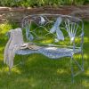 Bench/Arm Chair, Metal Furniture Collection, Garden, Porch, Outdoor Bench
