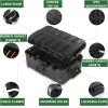 Large Outdoor Electrical Box (12.5 x 8.5 x 5 inch), IP54 Waterproof Extension Cord Cover Weatherproof, Protect Outlet, Plug, Socket, Timer