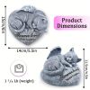 Cat Memorial Stone Or Resin Statue, Memorial Gift, For Cats Or Loss Of Cat Sympathy Gift