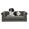 Elegant Rectangle Pet Bed for Medium and Large Dogs, Durable Elevated Dog Sofa Bed, Comfortable Dog Couch, Modern and Stylish Dog Sofa for Large Dogs