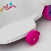 Unicorn Kids Ride On Toy, Electric Rocking Horse Car w/ Music, Accelerator Pedal, 3-6 Years Old, Girl Gift