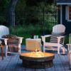 12" H x 37" W Outdoor Fire Pit Table
