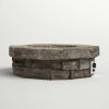 12" H x 37" W Outdoor Fire Pit Table