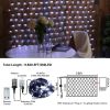 9.8*6.5FT Christmas Mesh Net Light,360 LED Net Light with 8 Modes & Remote