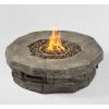 12" H x 37" W Outdoor Fire Pit Table