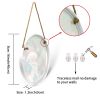 Christmas Decoration Santa Claus Hanging Wall Art Home Indoor Outdoor with Rope