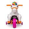 Unicorn Kids Ride On Toy, Electric Rocking Horse Car w/ Music, Accelerator Pedal, 3-6 Years Old, Girl Gift