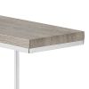 Lucia - Chairside End Table Gray