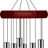 1pc Memorial Wind Chimes, Wind Chime For Outdoor With 6 Metal Tubes, Big Deep Sounds For Relaxing, Suitable For Outdoor Garden, Yard, Patio