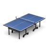 Table Tennis Table - 15mm Professional MDF Indoor Table Tennis Table with Table Tennis Net and Bats etc. Quick Assembly, Single Training Table