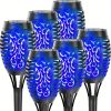 Solar Outdoor Lights, 12LED Solar Torch Lights With Flickering Flame