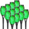 Solar Outdoor Lights, 12LED Solar Torch Lights With Flickering Flame