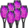 Solar Outdoor Lights, 12LED Solar Torch Lights With Flickering Flame