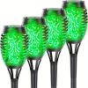 Solar Outdoor Lights, 12LED Solar Torch Lights With Flickering Flame