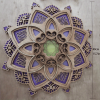 Mandala Wooden Decorative Wall Decor  LED Light