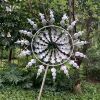 Unique Wind Collector Magic Kinetic Energy Metal Windmill Spinner Solar Wind Catcher