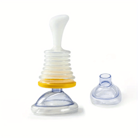 1pc Choking Rescue Device; Household Essentials; Choking Emergency Device For Adults Kids (QUANTITY: 1, Color: Transparent)