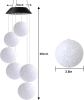 Yard Decor Lights; Solar Butterfly Chimes