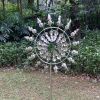 Unique Wind Collector Magic Kinetic Energy Metal Windmill Spinner Solar Wind Catcher