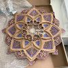 Mandala Wooden Decorative Wall Decor  LED Light