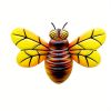 1pc/4pcs, Metal Colorful Bee Wall Decor, Outside Wall Decor